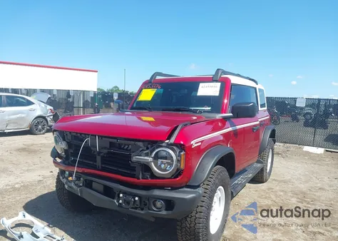 2025 Ford Bronco Heritage Edition из США, поврежденный, VIN 1FMEE4DPXSLA56580